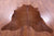 Brown Natural Cowhide Rug - Large 6' 6"H x 6' 2"W