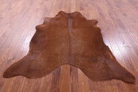 Thumbnail for Brown Natural Cowhide Rug - Large 6' 6