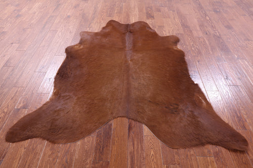 Brown Natural Cowhide Rug - Large 6' 6