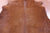 Brown Natural Cowhide Rug - Large 6' 6"H x 6' 2"W