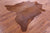 Brown Natural Cowhide Rug - Large 6' 6"H x 6' 2"W