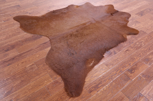 Brown Natural Cowhide Rug - Large 6' 6