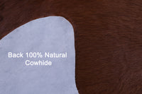 Thumbnail for Brown Natural Cowhide Rug - Large 6' 6