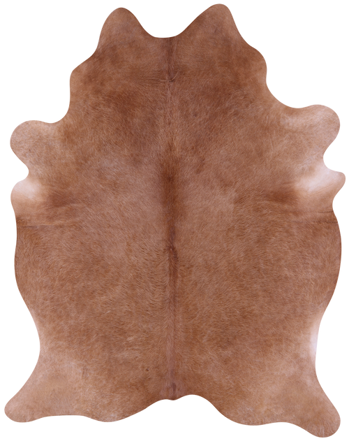 Light Brown Natural Cowhide Rug - XX-Large 8' 3