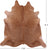 Light Brown Natural Cowhide Rug - XX-Large 8' 1"H x 7' 9"W