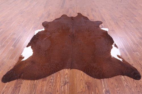 Brown Natural Cowhide Rug - XX-Large 8' 7