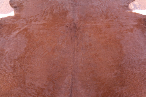 Brown Natural Cowhide Rug - XX-Large 8' 7