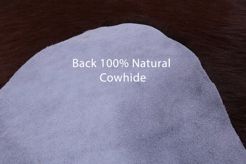 Brown Natural Cowhide Rug - XX-Large 8' 7