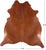 Brown Natural Cowhide Rug - XX-Large 8' 6"H x 7' 9"W
