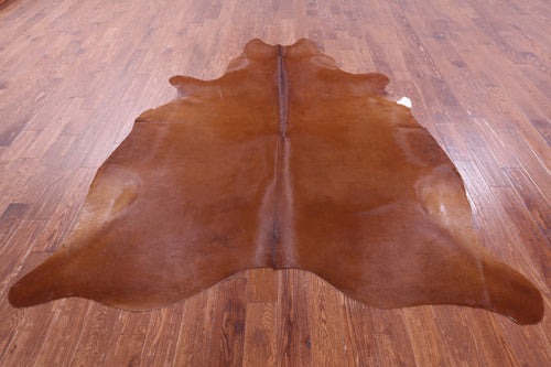 Brown Natural Cowhide Rug - XX-Large 8' 4