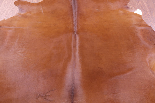 Brown Natural Cowhide Rug - XX-Large 8' 4