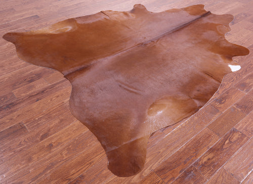 Brown Natural Cowhide Rug - XX-Large 8' 4