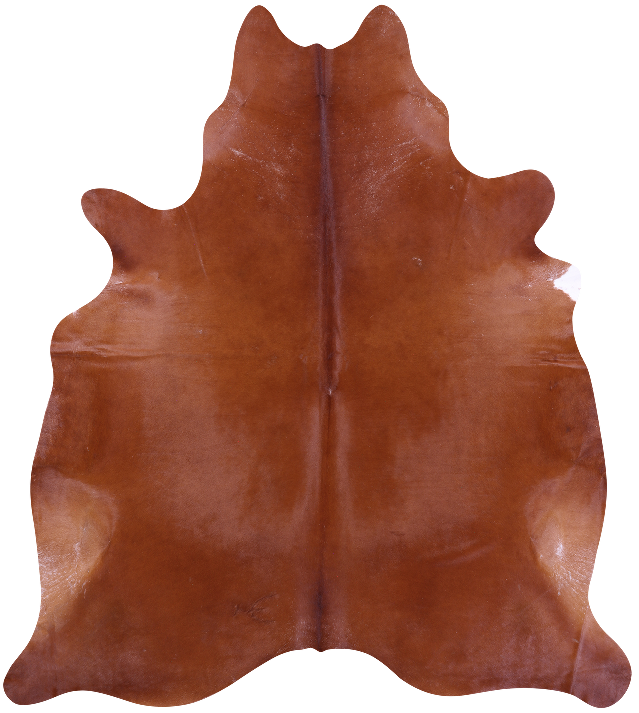 Brown Natural Cowhide Rug - XX-Large 8' 4"H x 7' 4"W