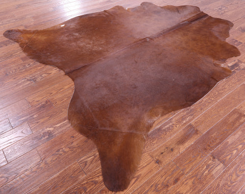 Brown Natural Cowhide Rug - XX-Large 8' 3