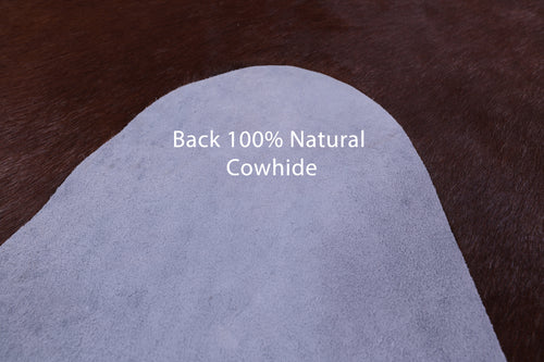 Brown Natural Cowhide Rug - XX-Large 8' 3