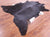 Black Natural Cowhide Rug - XX-Large 8' 4"H x 8' 0"W
