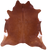 Brown Natural Cowhide Rug - XX-Large 8' 2"H x 7' 9"W