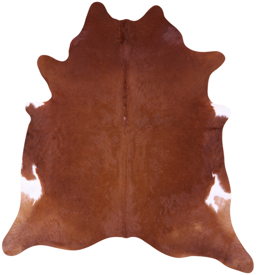Brown Natural Cowhide Rug - XX-Large 8' 2