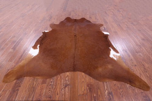 Brown Natural Cowhide Rug - XX-Large 8' 2