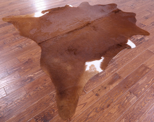 Brown Natural Cowhide Rug - XX-Large 8' 2