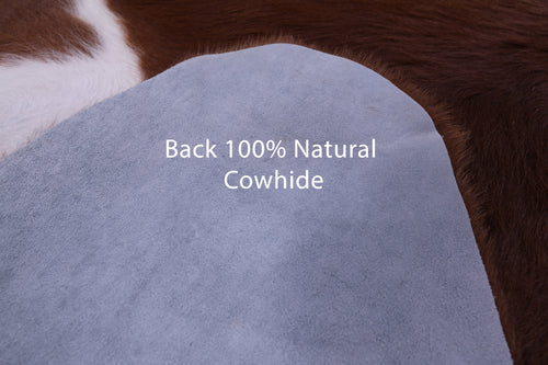 Brown Natural Cowhide Rug - XX-Large 8' 2
