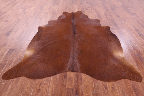 Brown Natural Cowhide Rug - XX-Large 8' 5
