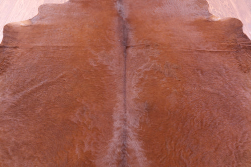 Brown Natural Cowhide Rug - XX-Large 8' 5