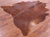 Brown Natural Cowhide Rug - XX-Large 8' 5"H x 7' 8"W