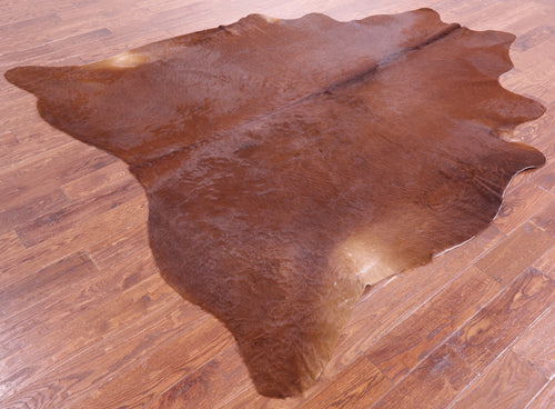 Brown Natural Cowhide Rug - XX-Large 8' 5