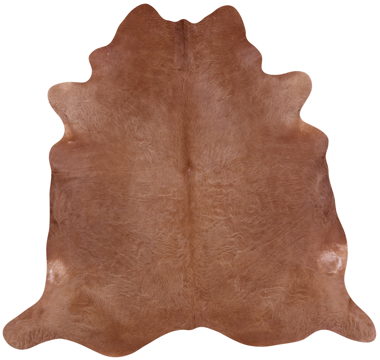 Light Brown Natural Cowhide Rug - XX-Large 7' 10"H x 8' 2"W