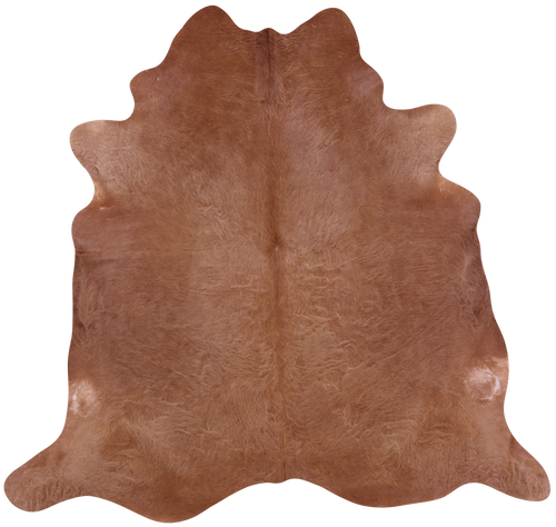 Light Brown Natural Cowhide Rug - XX-Large 7' 10
