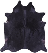 Thumbnail for Black Natural Cowhide Rug - XX-Large 8' 5