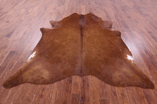 Brown Natural Cowhide Rug - XX-Large 8' 4