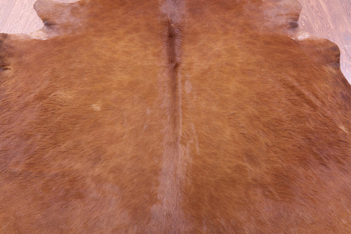 Brown Natural Cowhide Rug - XX-Large 8' 4
