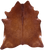 Brown Natural Cowhide Rug - XX-Large 8' 4"H x 7' 5"W