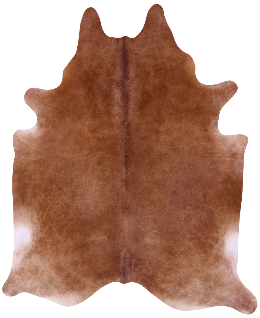 Light Brown Natural Cowhide Rug - XX-Large 8' 6"H x 7' 2"W