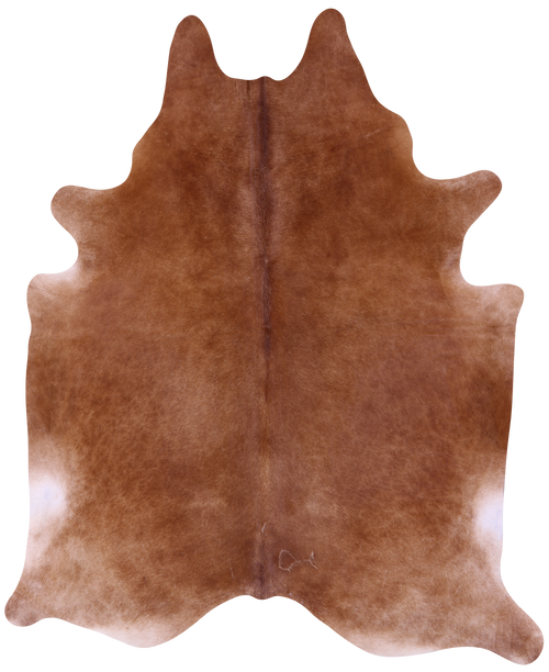Light Brown Natural Cowhide Rug - XX-Large 8' 6
