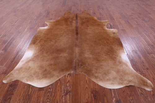 Light Brown Natural Cowhide Rug - XX-Large 8' 6