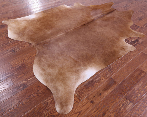 Light Brown Natural Cowhide Rug - XX-Large 8' 6