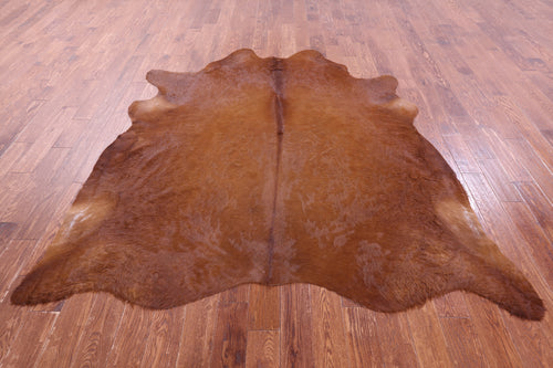 Brown Natural Cowhide Rug - XX-Large 7' 9