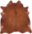 Brown Natural Cowhide Rug - XX-Large 7' 9"H x 7' 2"W