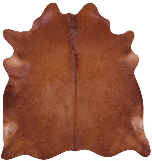 Brown Natural Cowhide Rug - XX-Large 7' 9
