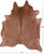 Light Brown Natural Cowhide Rug - XX-Large 8' 4"H x 7' 4"W