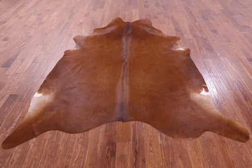 Brown Natural Cowhide Rug - XX-Large 8' 7