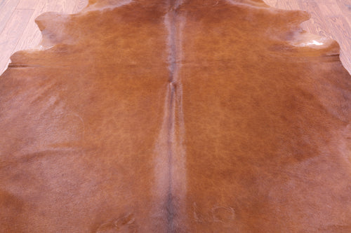 Brown Natural Cowhide Rug - XX-Large 8' 7