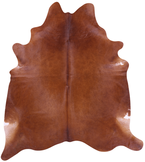 Brown Natural Cowhide Rug - XX-Large 8' 7