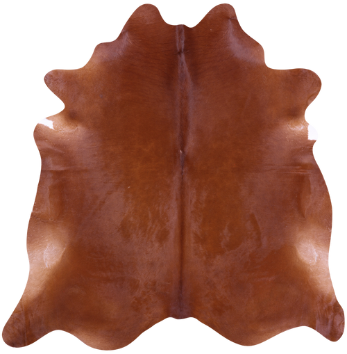 Brown Natural Cowhide Rug - XX-Large 7' 8