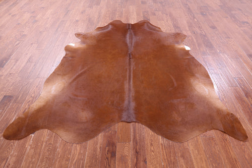 Brown Natural Cowhide Rug - XX-Large 7' 8