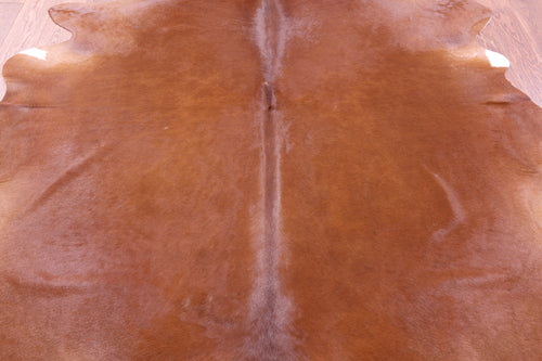 Brown Natural Cowhide Rug - XX-Large 7' 8