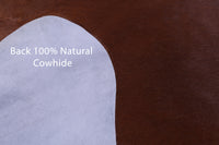 Thumbnail for Brown Natural Cowhide Rug - XX-Large 7' 8